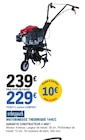 Motobineuse thermique 144cc - SCHEPPACH en promo chez E.Leclerc Mérignac à 229,00 €