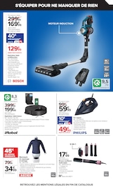 Promos Aspirateur Balai dans le catalogue "FAITES ENTRER LA NOUVEAUTÉ À LA MAISON !" de Carrefour Aspirateur Balai en promo dans le catalogue Carrefour à la page 15
