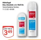 Deo Angebote von Hidrofugal bei GLOBUS Erfurt für 3,49 €