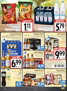 Krombacher im EDEKA Prospekt "Aktuelle Angebote" mit 16 Seiten (Gießen)