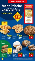 Brötchen Angebot im aktuellen Lidl Prospekt auf Seite 4