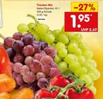 Aktuelle Weintrauben Angebote bei Netto Marken-Discount in Nürnberg Aktuelles Trauben Mix Angebot bei Netto Marken-Discount in Nürnberg ab 1,95 €