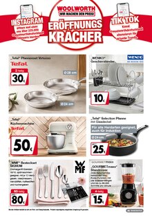 Pfanne im aktuellen Woolworth Prospekt (Karlsruhe) Pfanne im Woolworth Prospekt "NEUERÖFFNUNG IN BRUCHSAL" mit 8 Seiten (Karlsruhe)
