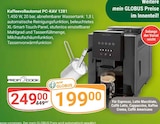 Kaffeevollautomat PC-KAV 1281 bei GLOBUS im Hockenheim Prospekt für 199,00 €
