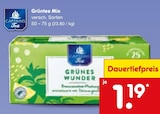 Grüntee Mix im Angebot bei Netto Marken-Discount in Essen Grüntee Mix Angebote von Captains Tea bei Netto Marken-Discount Essen für 1,19 €