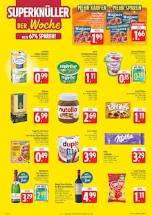 Nutella im aktuellen EDEKA Prospekt (Schweinfurt) Nutella im EDEKA Prospekt "Wir lieben Lebensmittel!" mit 8 Seiten (Schweinfurt)