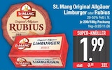 Original Allgäuer Limburger von St. Mang im aktuellen EDEKA Prospekt für 1,99 €