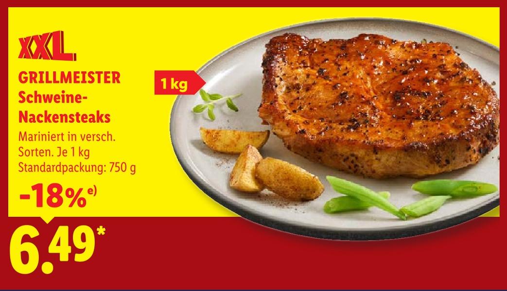 Schweine-Nackensteaks