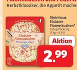 Elsässer Flammkuchen im Angebot bei Markant Nordwest in Lemgo Elsässer Flammkuchen Angebote von Steinhaus bei Markant Nordwest Lemgo für 2,99 €