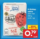 H-Schlagsahne im aktuellen Netto Marken-Discount Prospekt