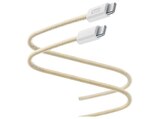 USB Ladekabel im MediaMarkt Saturn Prospekt Flexforce Silikon ummanteltes USB-C zu 2, Ladekabel, 2 m, Gelb von CELLULAR LINE im aktuellen MediaMarkt Saturn Prospekt für 9,00 €