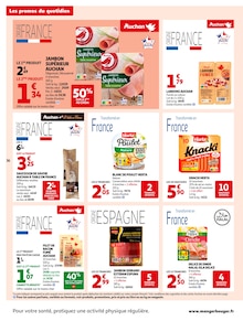 Promo Fromage râpé dans le catalogue Auchan Hypermarché du moment à la page 36