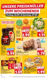 Aktueller Kaufland Prospekt mit Schweinefleisch, "Hier bin ich richtig", Seite 12