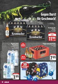 Krombacher im aktuellen E center Prospekt (Hückelhoven) Krombacher im E center Prospekt "Aktuelle Angebote" mit 28 Seiten (Hückelhoven)