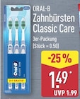 Zahnbürsten Classic Care von Oral-B im aktuellen ALDI Nord Prospekt für 1,49 €