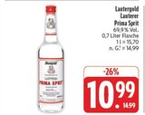 Prima Sprit im Angebot bei EDEKA in Chemnitz Prima Sprit Angebote von Lautergold bei EDEKA Chemnitz für 10,99 €