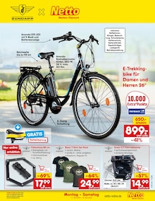 Fahrrad im Netto Marken-Discount Prospekt "Aktuelle Angebote" mit 62 Seiten (Freiburg (Breisgau))