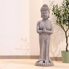 Statue bouddha debout 95cm en promo chez B&M Bourges à 39,99 €
