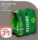 Helles Lager im Angebot bei GLOBUS in Rüsselsheim Helles Lager Angebote von Veltins bei GLOBUS Rüsselsheim für 3,99 €