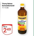 Reines Sonnenblumenöl Angebote von Thomy bei GLOBUS Salzgitter für 2,49 €