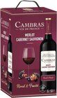 VIN de France Merlot Cabernet Sauvignon rouge - CAMBRAS dans le catalogue Géant Casino