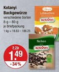 Backgewürze im V-Markt Prospekt Backgewürze von Kotanyi im aktuellen V-Markt Prospekt für 1,49 €