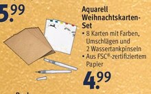 von IDEENWELT Aquarell Weihnachtskarten-Set von IDEENWELT