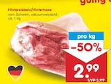 Hintereisbein/Hinterhaxe von  im aktuellen Netto Marken-Discount Prospekt für 2,99 €