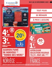 Prospectus E.Leclerc à Metz, "TOUT POUR SE RÉGALER À PRIX E.LECLERC", 16 pages de promos valables du 09/12/2025 au 20/12/2025