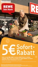 REWE Prospekt "Dein Markt" für Anklam, 32 Seiten, 17.03.2025 - 22.03.2025