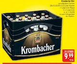 Bier im Angebot bei Marktkauf in Coburg Bier Angebote von Krombacher bei Marktkauf Coburg für 9,99 €