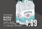 Aktuelle Gerolsteiner Angebote bei E center in Gelsenkirchen Aktuelles Mineralwasser Angebot bei E center in Gelsenkirchen ab 4,69 €