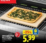 Pierre à pizza - GRILLMEISTER en promo chez Lidl Angers à 5,99 €