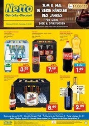 Aktueller Netto Marken-Discount Prospekt mit Cola, "DER ORT, AN DEM DU IMMER AUSGEZEICHNETE PREISE FINDEST.", Seite 1