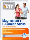 Magnesium + L-Carnitin Sticks von OMNIVIT für 1,29 € bei Penny im Angebot Magnesium + L-Carnitin Sticks von OMNIVIT im aktuellen Penny Prospekt