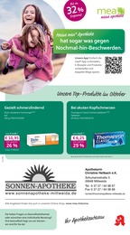 mea - meine apotheke Prospekt für Mittweida: "Unsere Oktober-Angebote", 4 Seiten, 01.10.2025 - 31.10.2025