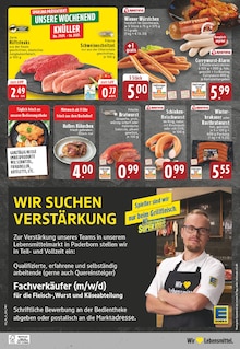 Bratwurst im EDEKA Prospekt "Aktuelle Angebote" mit 26 Seiten (Paderborn)