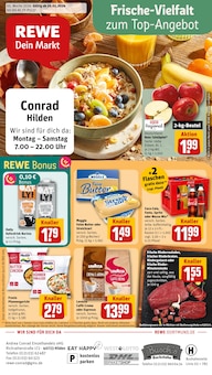 Aktueller REWE Prospekt für Hilden und Ungebung, Seiten zum blättern REWE Prospekt Dein Markt mit Seiten in Hilden und Umgebung