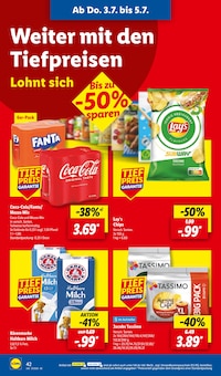 Coca Cola im aktuellen Lidl Prospekt (Neuendorf (Elmshorn)) Coca Cola im Lidl Prospekt "LIDL LOHNT SICH" mit 68 Seiten (Neuendorf (Elmshorn))