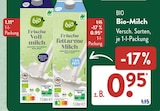 Bio-Milch von BIO im aktuellen ALDI SÜD Prospekt für 0,95 €