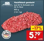 Aktuelles Hackfleisch gemischt Angebot bei Netto Marken-Discount in Köln ab 5,79 €