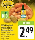 Fränkische Bio Speisekartoffeln bei nah und gut im Würzburg Prospekt für 2,49 €