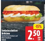 Seelachsschnitzel-Brötchen im aktuellen EDEKA Prospekt