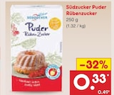 Puder Rübenzucker im Angebot bei Netto Marken-Discount in Frankenthal Puder Rübenzucker Angebote von Südzucker bei Netto Marken-Discount Frankenthal für 0,33 €