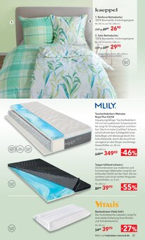 Matratze im Matratzen Concord Prospekt "AUS LIEBE ZU GUTEM SCHLAF" mit 8 Seiten (Koblenz)