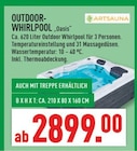 Outdoor-Whirlpool Angebote von ARTSAUNA bei Marktkauf Ratingen für 2.899,00 €