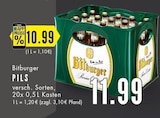 Pils im Angebot bei E center in Essen Pils Angebote von Bitburger bei E center Essen für 10,99 €