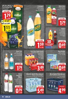 Coca Cola im EDEKA Prospekt "Aktuelle Angebote" mit 26 Seiten (Meerbusch)