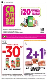 Prix et réduction Barquette dans le prospectus Intermarché Super en cours Offre Barquette dans le catalogue Intermarché Super du moment à la page 2