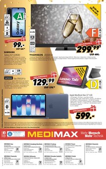 Notebook im MEDIMAX Prospekt "MEDIMAX FREIBERG: WIR FEIERN, SIE SPAREN!" mit 4 Seiten (Chemnitz)